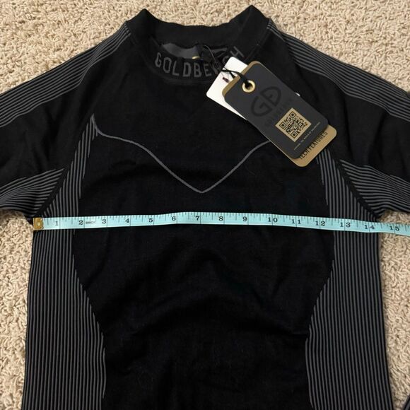 Goldbergh Fast Base Layer Thermal Long Sleeve Top NWT Small / Medium Black - Picture 5 of 5